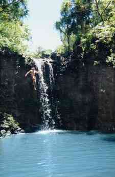 Waterfall on Maui, Hawaii